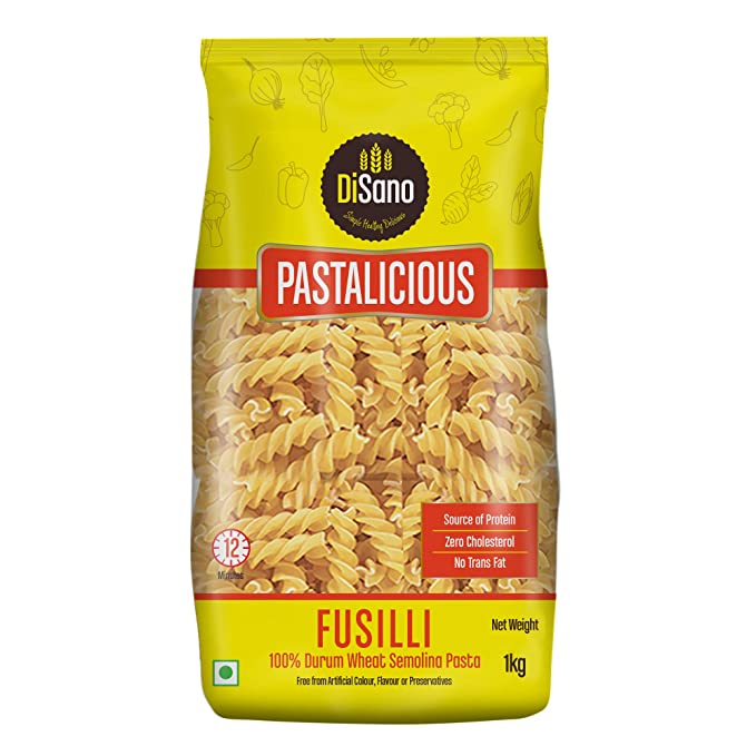 DiSano Pastalicious 100% Durum Wheat Fusilli Pasta, 1kg