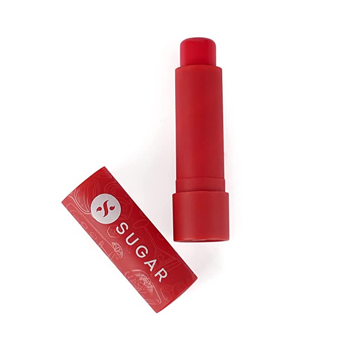 [Apply Coupon] - SUGAR Cosmetics Tipsy Lip Balm For Dry & Chapped Lips With Vitamin E, Shea Butter and Jojoba Oil | Lip Protection & Nourishment | LipBalm with SPF | 4.5gm - 02 Cosmopolitan