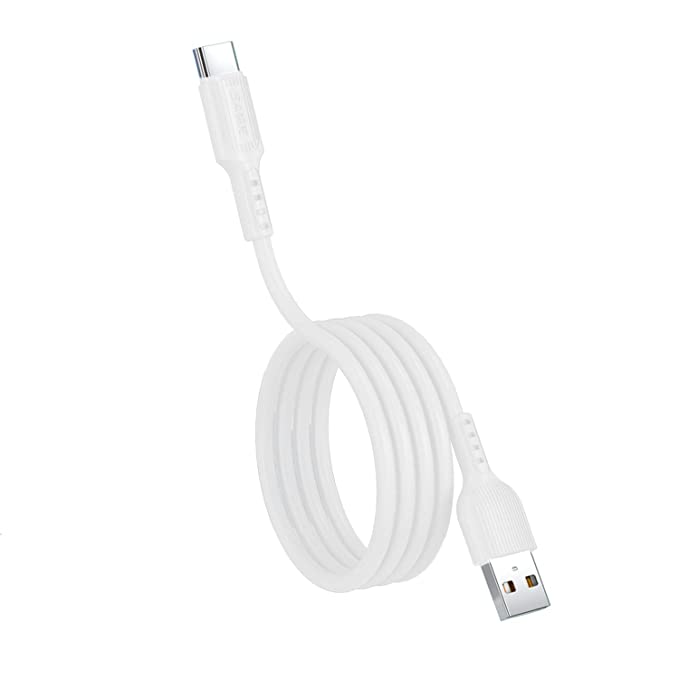 [Apply Coupon] - DUDAO Type C USB Charging Cable For Android Smartphones 3A Cable And Fast Charging Cable, 1M, White