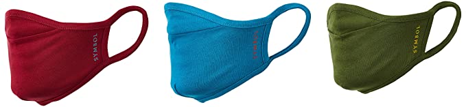 [Size name: 3 Count (Pack of 1)] - Amazon Brand - Symbol Women Anti-Microbial Reusable Face Mask