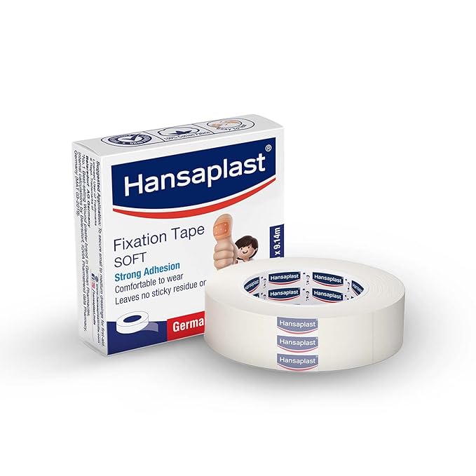 Hansaplast Fixation Tape Soft (1x24Pc) (1.25cm x 9.14 m)