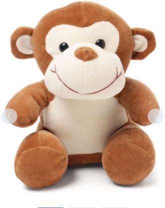 Babique Sitting Monkey Plush Soft Toy Cute Kids Animal Home Decor Boys/Girls 28 Cm