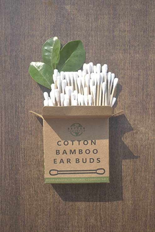 Better Tomorrow Co Cotton Bamboo Earbuds