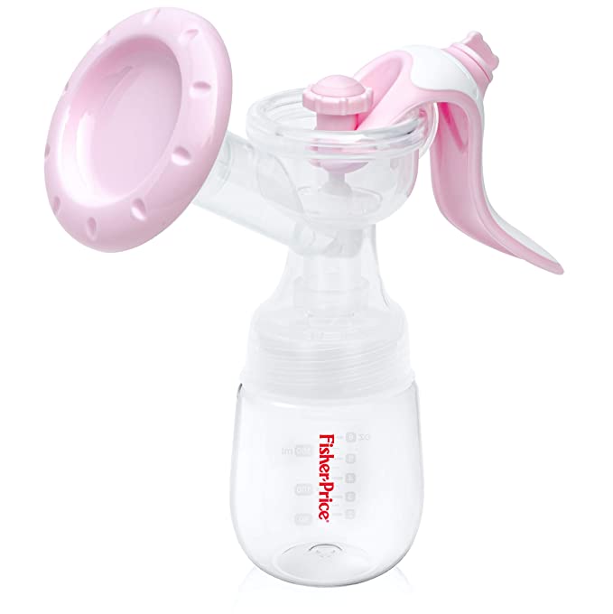 Fisher-Price Adjustable Manual Breast Pump (Pink)