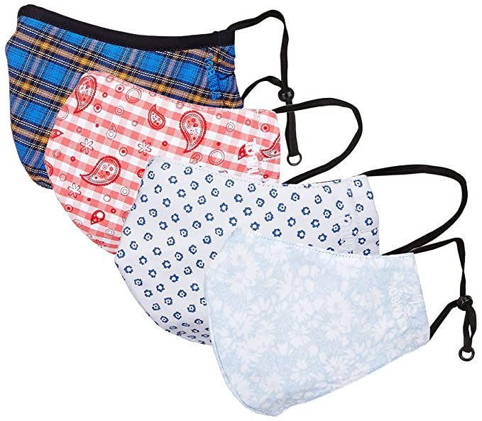[Size: One Size (Pack of 1)] - Amazon Brand - Symbol Unisex-Adult Cotton Anti-Microbial Face Mask