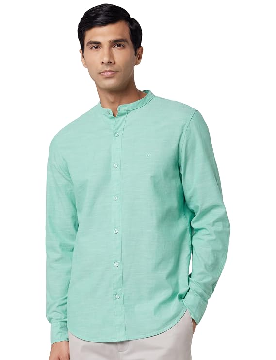 United Colors of Benetton Men's Cotton Slim Fit Shirt