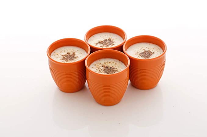 MTR Plastic New Matka Oval Type Cup 1 Piece 300 ML Tea and Coffee Mug Also use for ice Cream Lassi and Other Liquid Stuff (Brown)