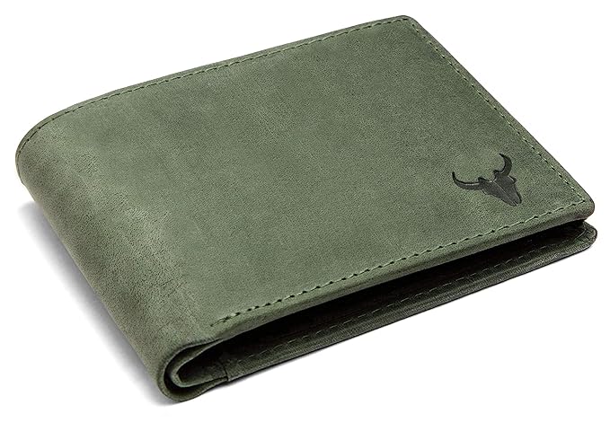NAPA HIDE Leather Wallet for Men I Handcrafted I Credit/Debit Card Slots I 2 Currency Compartments I 2 Secret Compartments