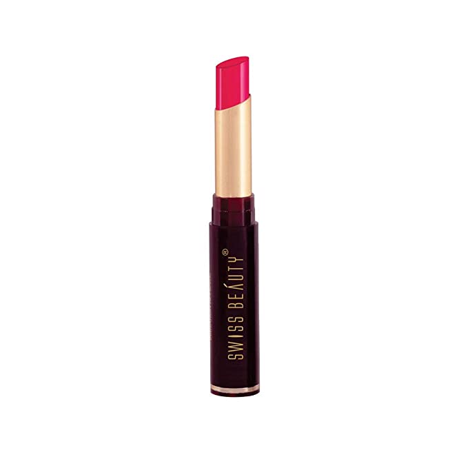 Swiss Beauty Non-Tranfer Matte Lipstick, Smooth & Waterproof, Pink Up, 2g