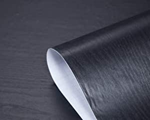 JB Collection Plan Black (200*60CM L*W - 12SQFT Approx.)PVC SELF Adhesive Wallpaper Peel and Stick Easy to Stick and Kitchen Bedroom LIVINGROOM CABINE