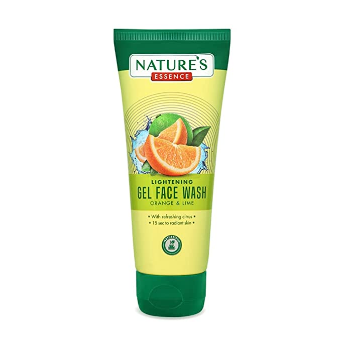 Nature's Essence Lightening gel face wash orange & lime 65ml