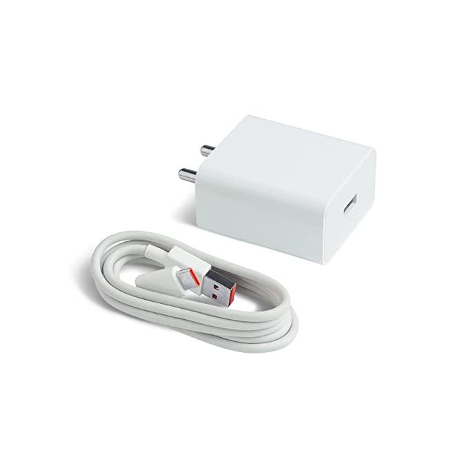 Mi 33W SonicCharge 2.0 USB Charger for Cellular Phones, White