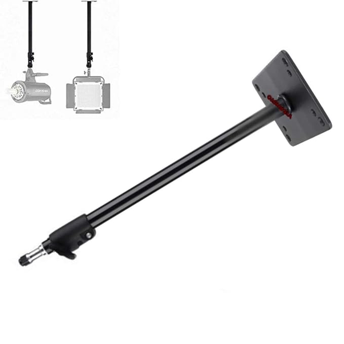 VTS® Photography Photo Studio Extension Rod Stick Pole Arm for Short Boom, Light Stand,Light Stand Cross Arm,for Microphones (Ceiling Mount ARM)