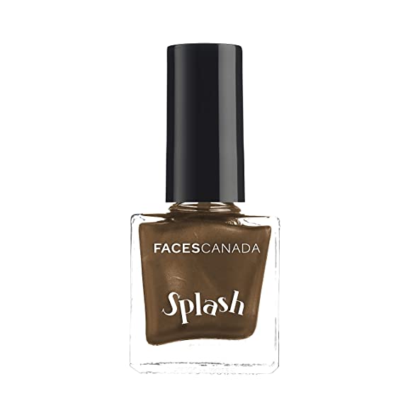 Faces Canada Splash Nail Enamel, Chestnut 153, 8 ml
