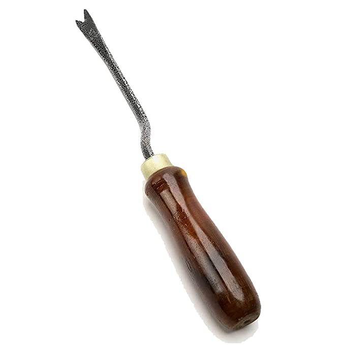 GATE GARDEN Antique Look Garden Weeder Strong Metal Tool with Classy Look, Multicolour (KSALMT02)