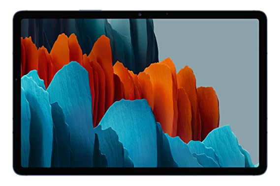 Samsung Galaxy Tab S7+ 31.5 cm (12.4 inch) Super AMOLED 120 Hz Display, S-Pen in Box, Quad Speakers, 6 GB RAM 128 GB ROM, Wi-Fi+4G Tablet, Mystic Navy