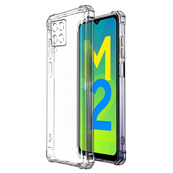 Amazon Brand - Solimo Back Cover for Samsung Galaxy M12 - Transparent