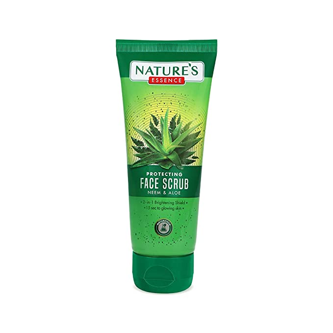Nature's Essence Protecting Neem & Aloe Face Scrub, 65 ml