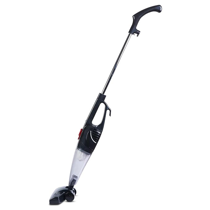AGARO Regal Plus Upright Vacuum Cleaner, 2-in-1, Handheld & Stick, Dry Vacuuming, for Home Use, 800 Watts, 6.5 kPa Suction Power, Bagless, Black