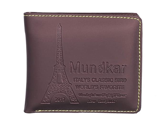 Mundkar Non Leather Wallet for Men & Boys. Gifting Wallet