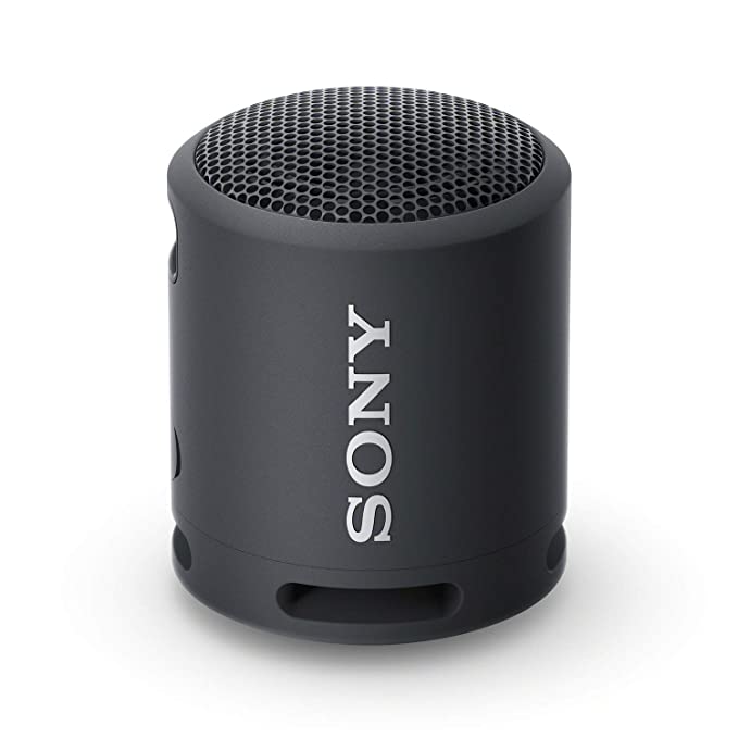 Sony Srs-Xb13 Wireless Extra Bass Portable Compact Bluetooth Speaker with 16 Hours Battery Life, Type-C, Ip67 Waterproof, Dustproof, with Mic, Loud Audio for Phone Calls/Work from Home (Black), Small