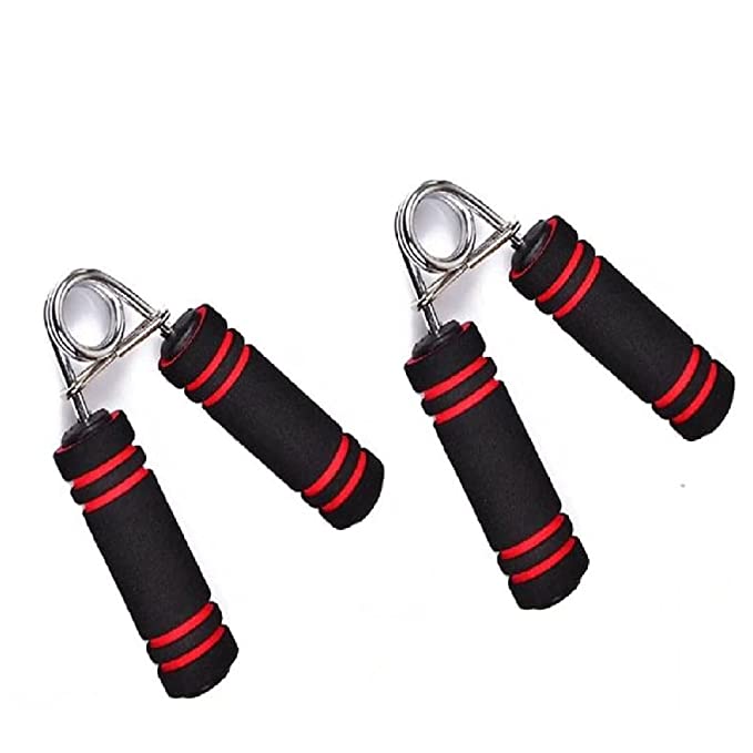 Spanco Pack of 2 ( One Pair ) Hand Gripper Wrist Exerciser Fitness Foam Hand Grip for Gym Stretching Hand strengtheners for Men Women