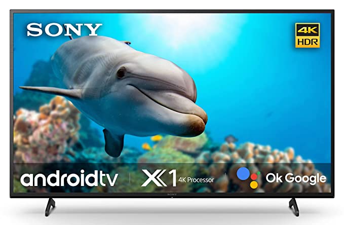 Sony Bravia 108 cm (43 inches) 4K Ultra HD Smart Android LED TV KD-43X74 (Black) (2021 Model) | with Alexa Compatibility