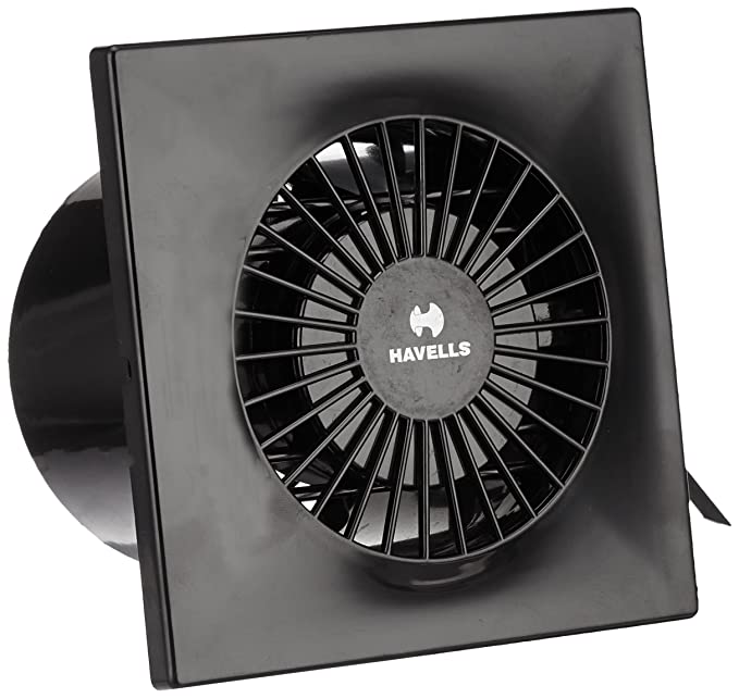 Havells Ventil Air DXZ 100mm Exhaust Fan (Black) (FHVVEDZBLK04)