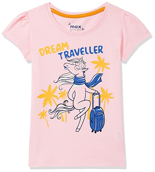 Max Girls Printed T-Shirt