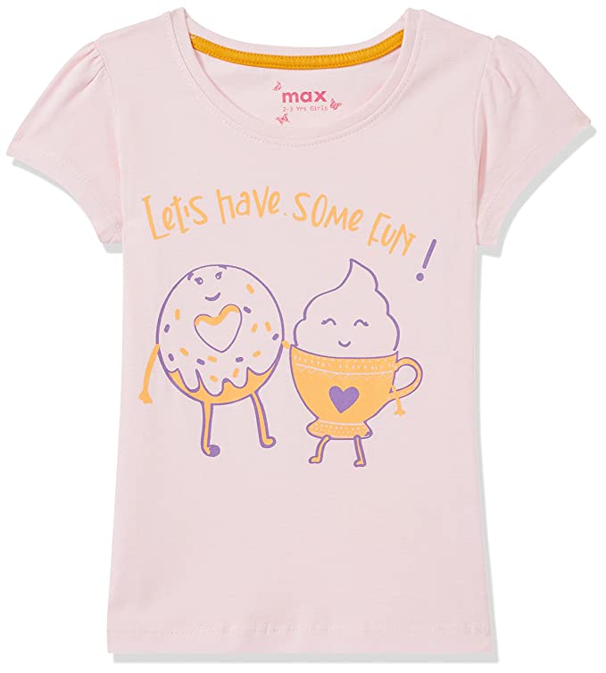 [Size: 2 Years-3 Years] - Max Girl's Regular T-Shirt