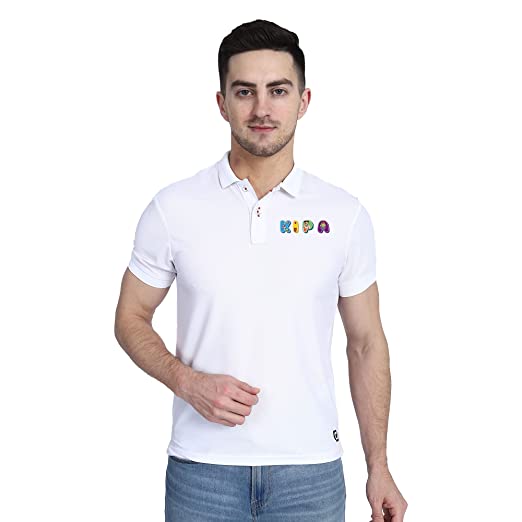 KIPA Stylish Slimfit Play US Polo Collar Men and Boys T-Shirt