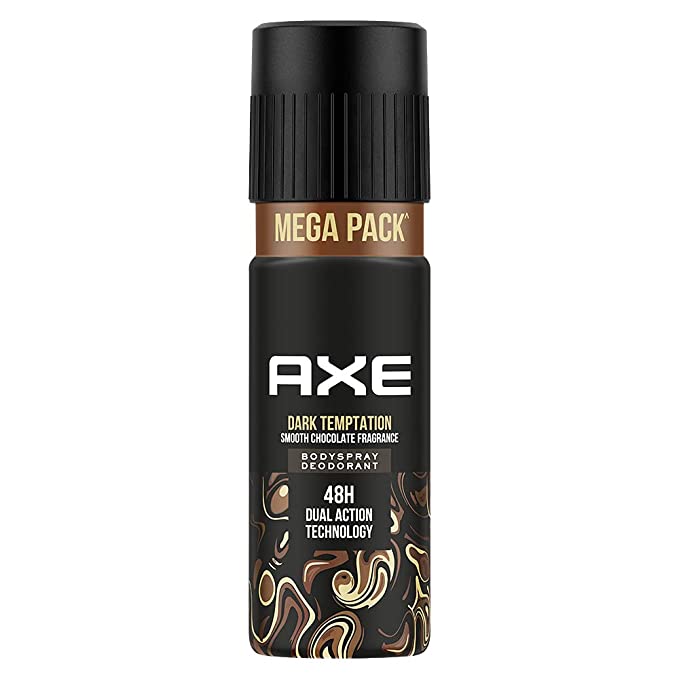 Axe Dark Temptation Long Lasting Deodorant Bodyspray for Men 215 ml