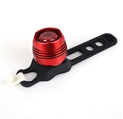 Beetle Cycling Rear Light, Red, Metal Body, 3 Modes, Water Resistant Design, Bright and Focused Light Beam, Standard