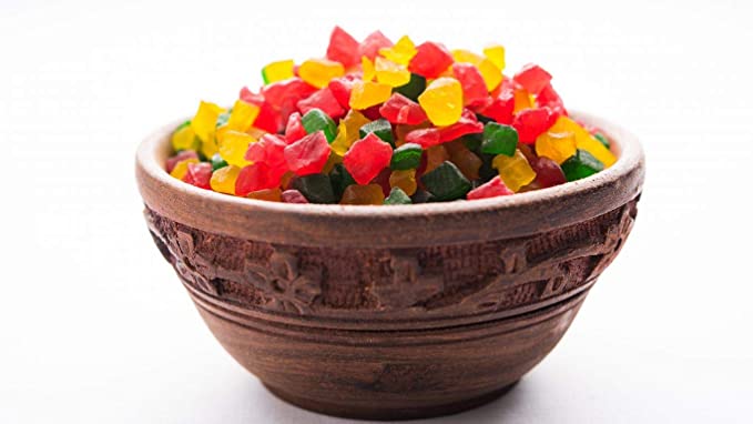 GO GRASS Tutti Frutti Cherries for Cake, Cookies and ice-Cream Decoration( Fresh Colourful Tutti Frutti)- 200g
