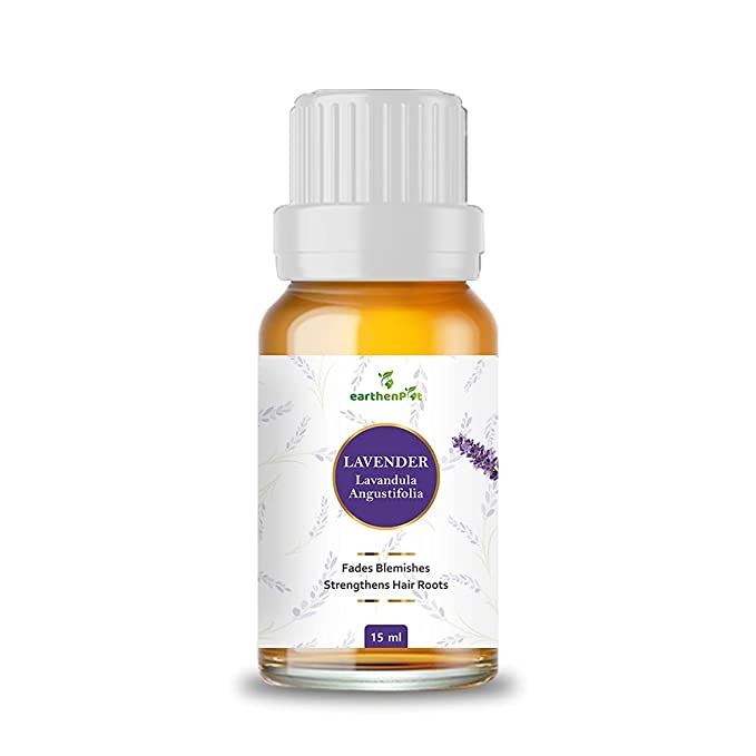 EarthenPot Lavender Lavandula Angustifolia 100% Pure Essential Oil for Aroma Therapeutic Use  -  15ml
