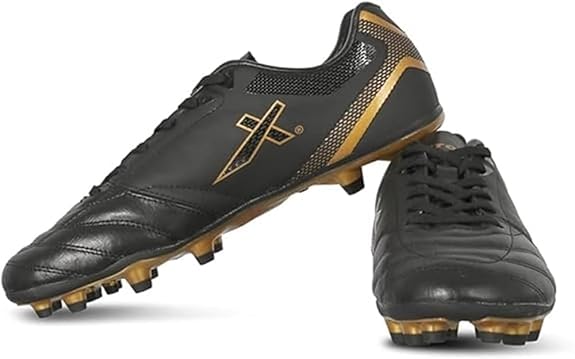 Vector X Men's Blaze Series Football Shoes with TPU/Synthetic Leather Upper|Comfortable Soccer Sports Shoe |Footwear Studs for Adult, Men & Boys | Walking |Lace-Up