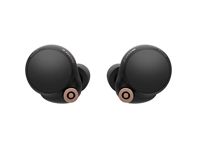 Sony WF-1000XM4 Industry Leading Active Noise Cancellation Multipoint Connection BT 5.2 TWS Truly Wireless in Ear Earbuds with Mic 36Hr Batt. Life WFH Built-in Mic for Clear Calls, Hi-Res Audio-Black