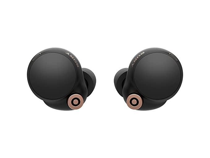 Sony WF-1000XM4 Industry Leading Active Noise Cancellation Multipoint Connection BT 5.2 TWS Truly Wireless in Ear Earbuds with Mic 36Hr Batt. Life WFH Built-in Mic for Clear Calls, Hi-Res Audio-Black