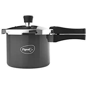 Pigeon Hard Anodised Pressure Cooker Outer Lid with Induction Base 2.5 Litre