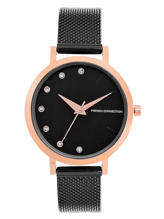 French Connection Analog Women's Watch (Dial Colored Strap)