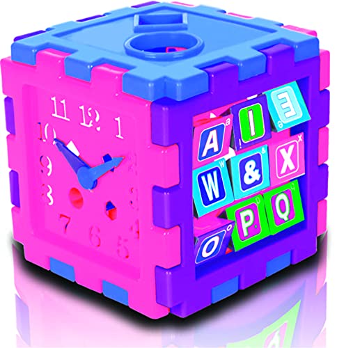Toyzone Time Square-81395 | Block Game | Plastic Block | Learning Toy | Block Puzzle | Clock Puzzles | Brick Game | Block Toy | Block for Kids