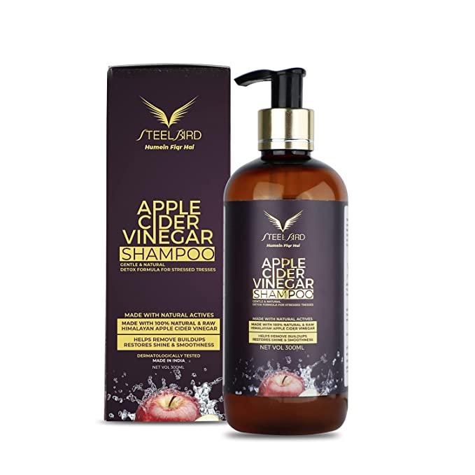 Steelbird Apple Cider Vinegar Combo with Vitamin C products (Steelbird ACV Shampoo-300ml)