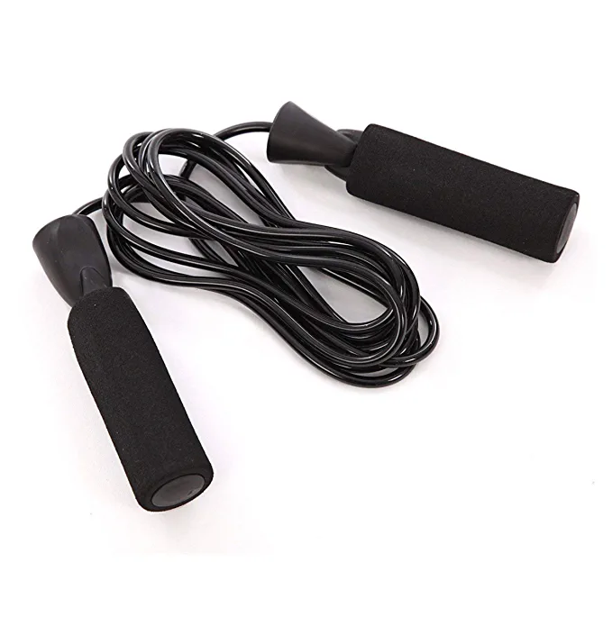 Kore Freestyle Jumping Skipping Rope for Men, Women, Kids for Weight Loss, Sports, Exercise, Fitness and Workouts, (Black) - Handle Material: Foam