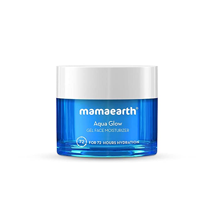 Mamaearth Aqua Glow Gel Face Moisturizer With Himalayan Thermal Water and Hyaluronic Acid for 72 Hours Hydration  -  100ml