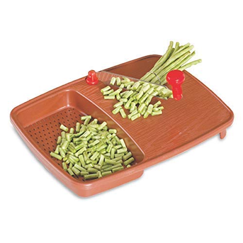 GI4N-IN Cut-N-Wash Vegetables and Fruits Chopping Board, Cutting Board, Slicing Board for Kitchen with Knife