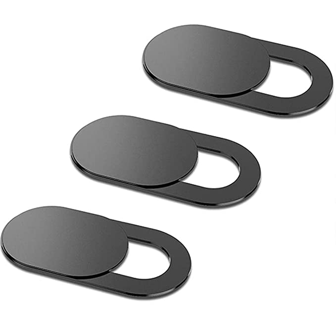 Lapster Laptop Camera Cover Webcam Cover Slider, Ultra Thin Slide Blocker for All Laptop PC Tablet (Pack of 3pcs)