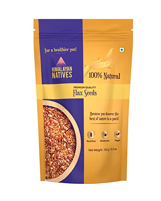 100% Natural Roasted Flax Seeds