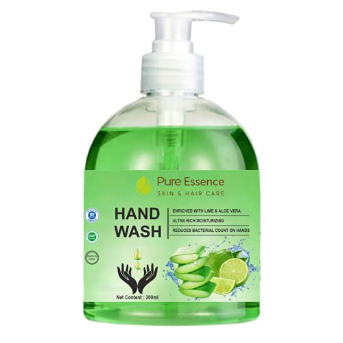 Pure Essence Hand Wash Enriched with Lime & Aloe Vera - 300ml