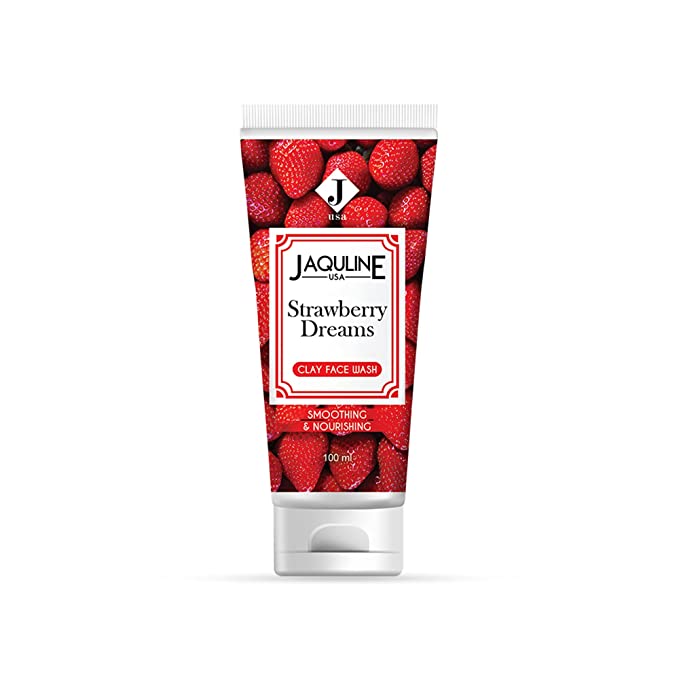 Jaquline USA Strawberry Dreams Clay Face Wash 100ml