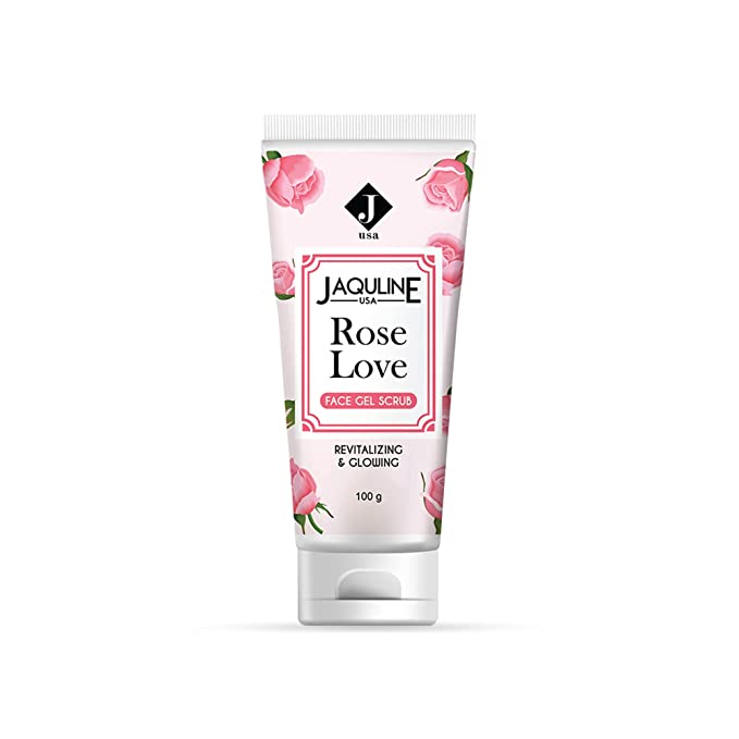 Jaquline USA Rose Love Face Gel Scrub 100g